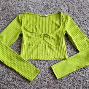 Zara Neon Crop Top
